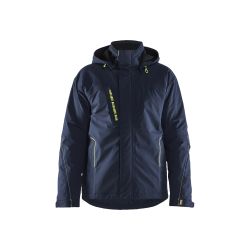 Chaqueta elástica de invierno ligera forrada