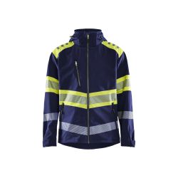 Chaqueta de alta visibilidad de softshell