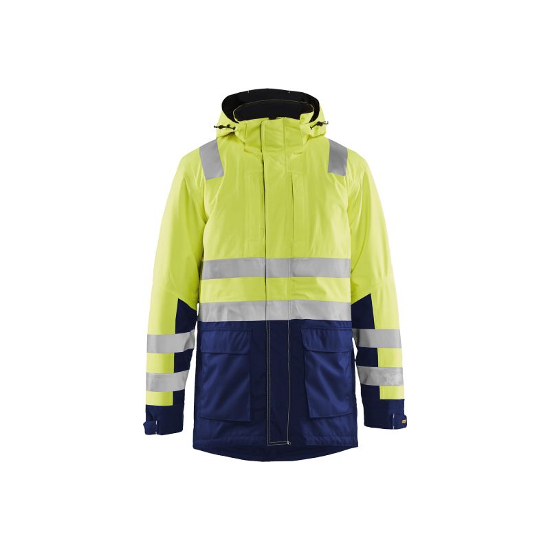Parka de invierno de alta visibilidad