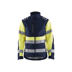Chaqueta de softshell de alta visibilidad