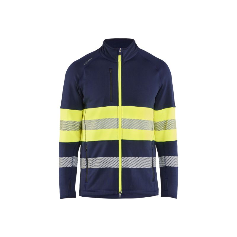 Chaqueta polar de alta visibilidad