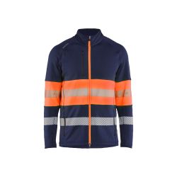 Chaqueta polar de alta visibilidad