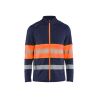 Chaqueta polar de alta visibilidad
