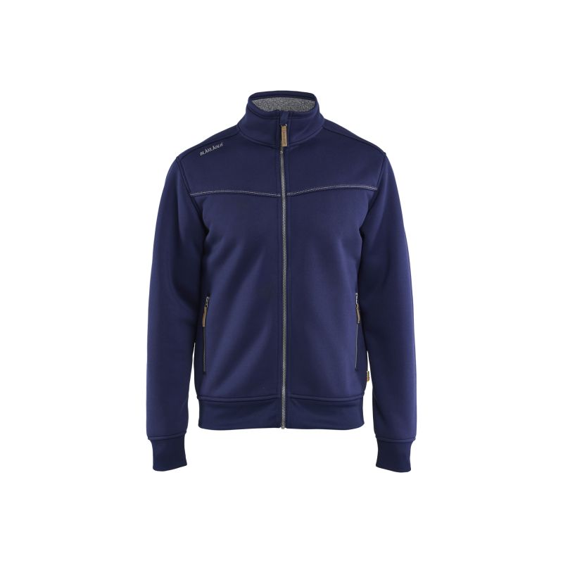 Sudadera con forro de sherpa y cremallera completa