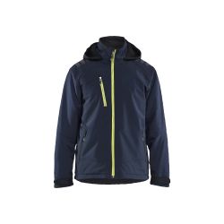 Chaqueta de softshell de invierno con forro ligero
