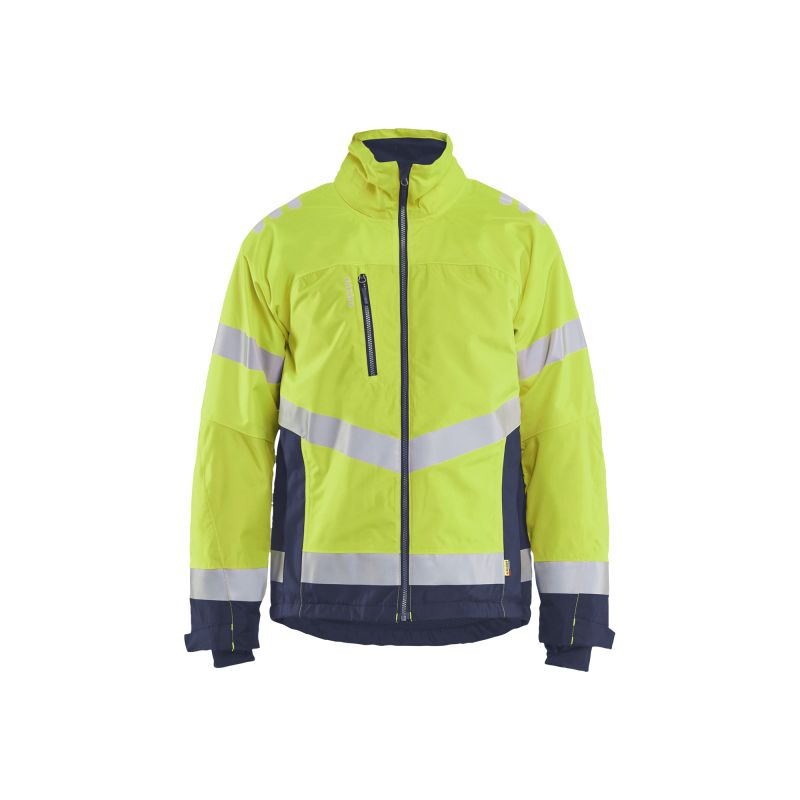 Chaqueta de alta visibilidad de invierno ligera forrada