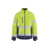Chaqueta de alta visibilidad de invierno ligera forrada