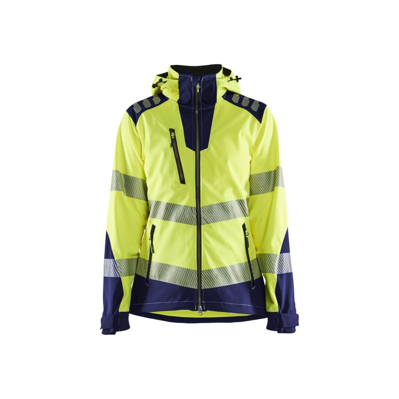 Chaqueta de alta visibilidad de softshell para mujer