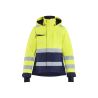 Chaqueta de invierno de alta visibilidad para mujer