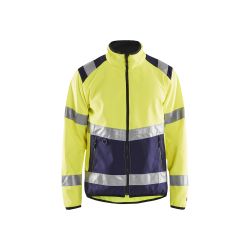 Chaqueta de alta visibilidad de softshell