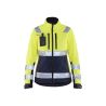 Chaqueta de alta visibilidad de softshell para mujer