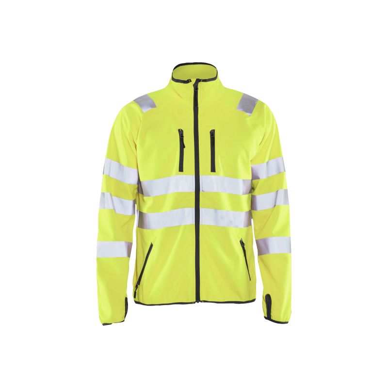 Chaqueta de alta visibilidad de softshell