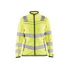 Chaqueta de alta visibilidad micropolar para mujer