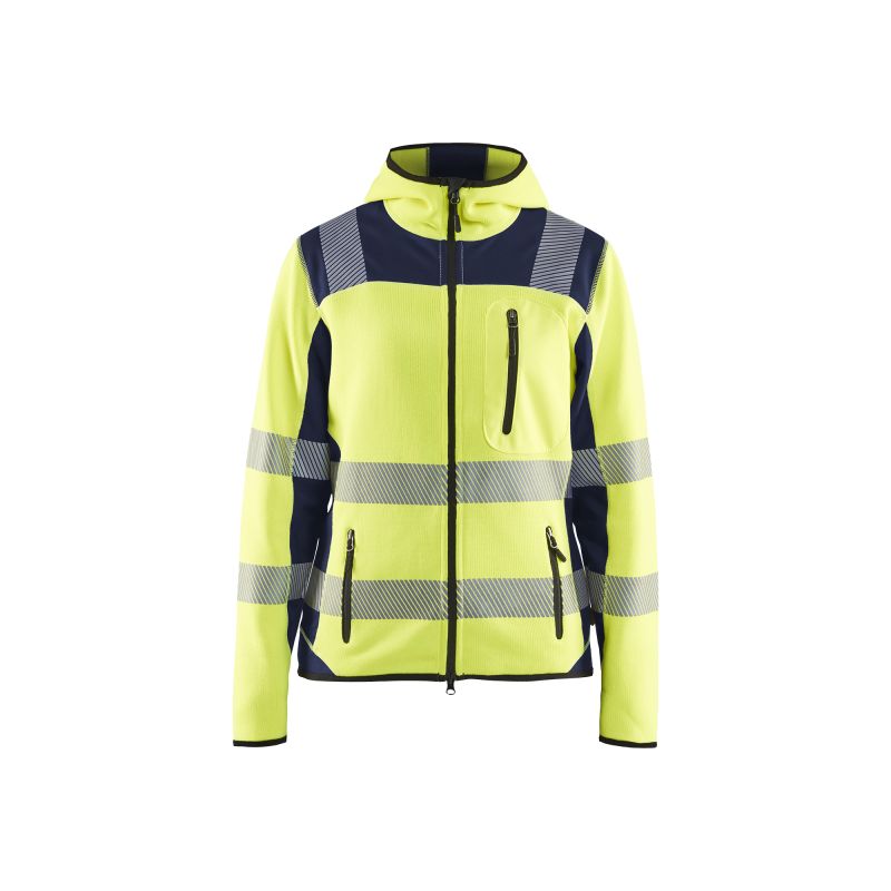 Chaqueta de punto de alta visibilidad para mujer