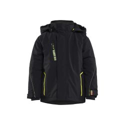 Chaqueta infantil de invierno forrada ligera y con elástico