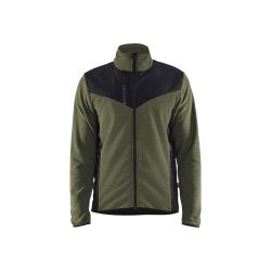 Chaqueta de Punto con Softshell