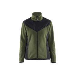 Chaqueta de Punto con Softshell para Mujer