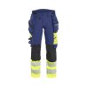 Pantalón de alta visibilidad para mujer elástico en 4 direcciones