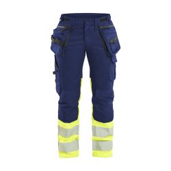 Pantalón elástico de alta visibilidad para mujer
