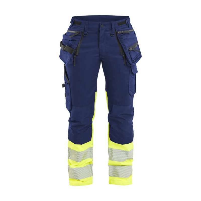 Pantalón elástico de alta visibilidad para mujer