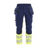 Pantalón elástico de alta visibilidad para mujer