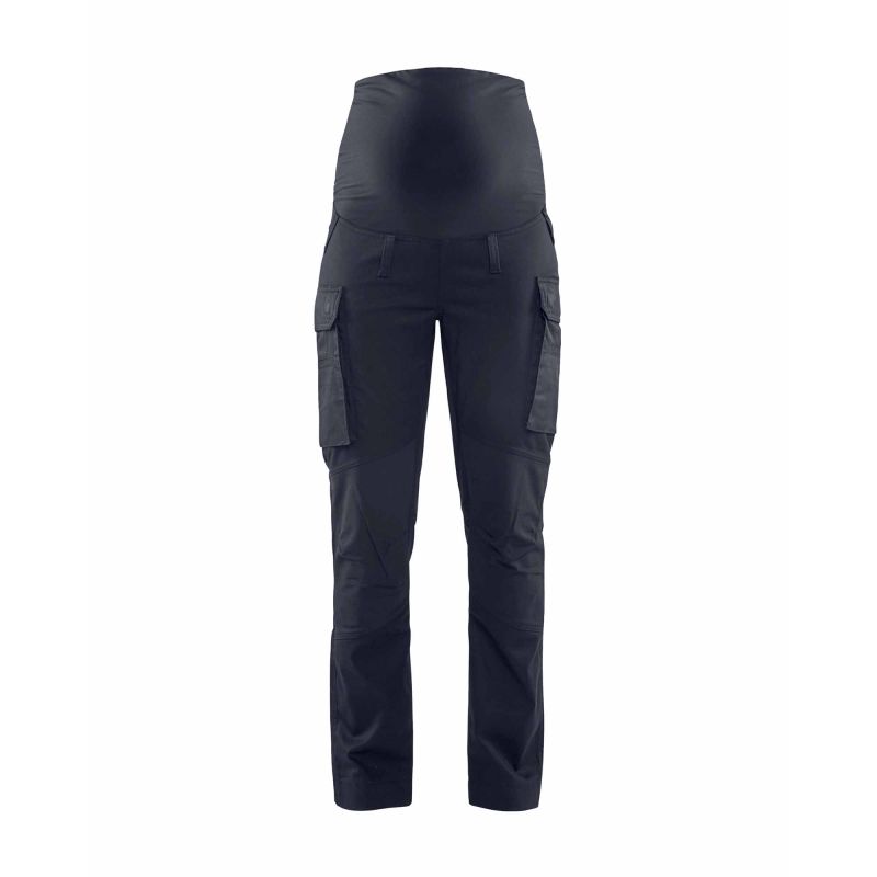 Pantalón de servicio de maternidad elástico