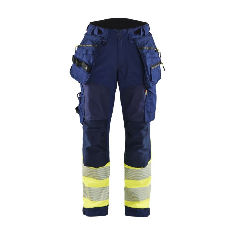 Pantalón de alta visibilidad de softshell, para mujer