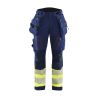 Pantalón de alta visibilidad de softshell, para mujer