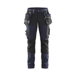 Pantalones de trabajo para mujer con elástico