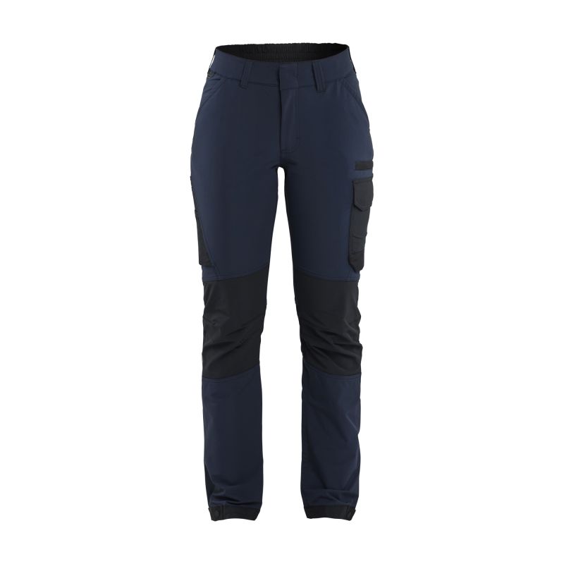 Pantalón de servicio elástico en 4 direcciones para mujer