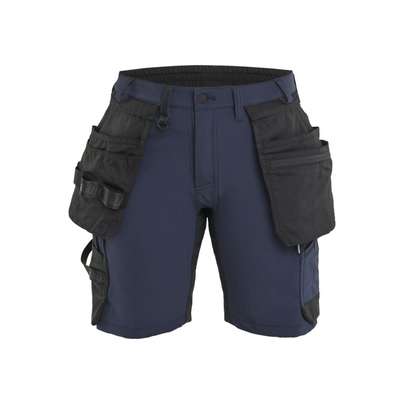 Pantalón corto de trabajo para mujer con elástico en 4 direcciones