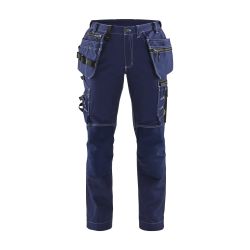 Pantalones de trabajo para mujer con elástico