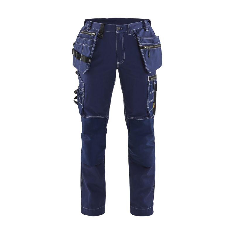 Pantalones de trabajo para mujer con elástico