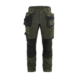 Pantalones de trabajo para mujer con elástico