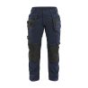 Pantalones de trabajo para mujer con elástico