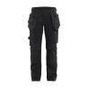 Pantalones de trabajo para mujer con elástico