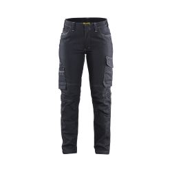 Pantalón de servicio elástico para mujer