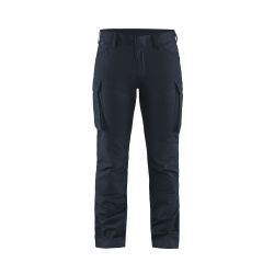 Pantalón de servicio para mujer con elástico