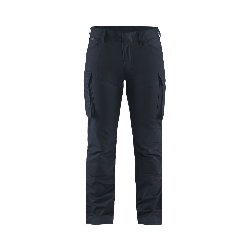Pantalón de servicio para mujer con elástico