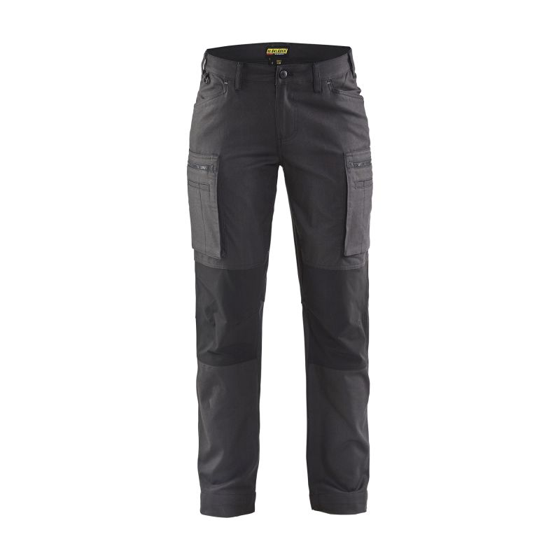 Pantalón de servicio con elástico para mujer