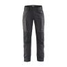 Pantalón de servicio con elástico para mujer