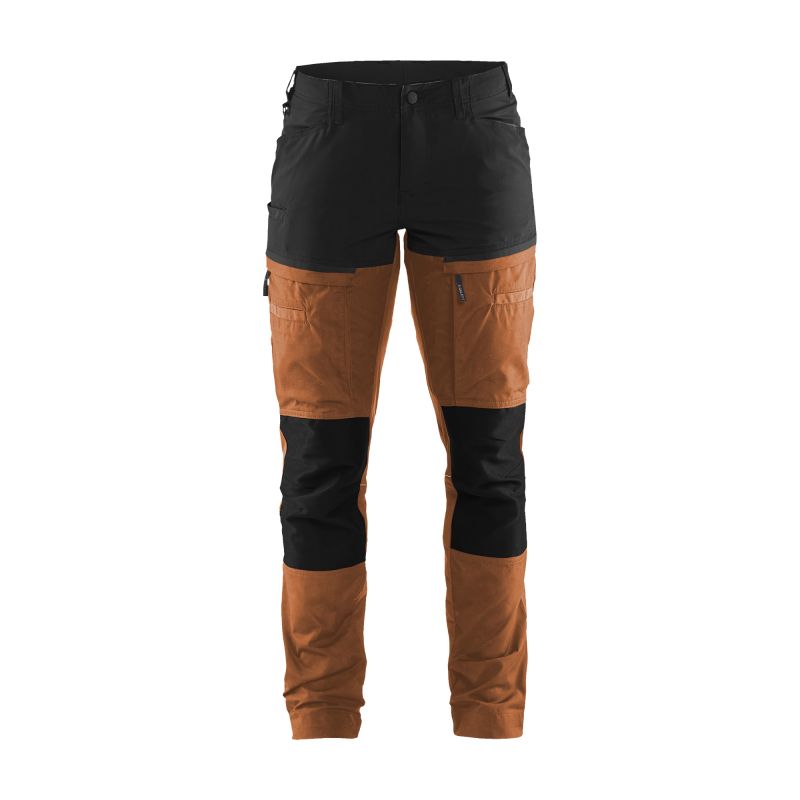 Pantalón de servicio con elástico para mujer