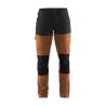 Pantalón de servicio con elástico para mujer