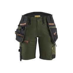 Pantalón corto de trabajo STRIKER con elástico para mujer