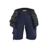 Pantalón corto de trabajo STRIKER con elástico para mujer