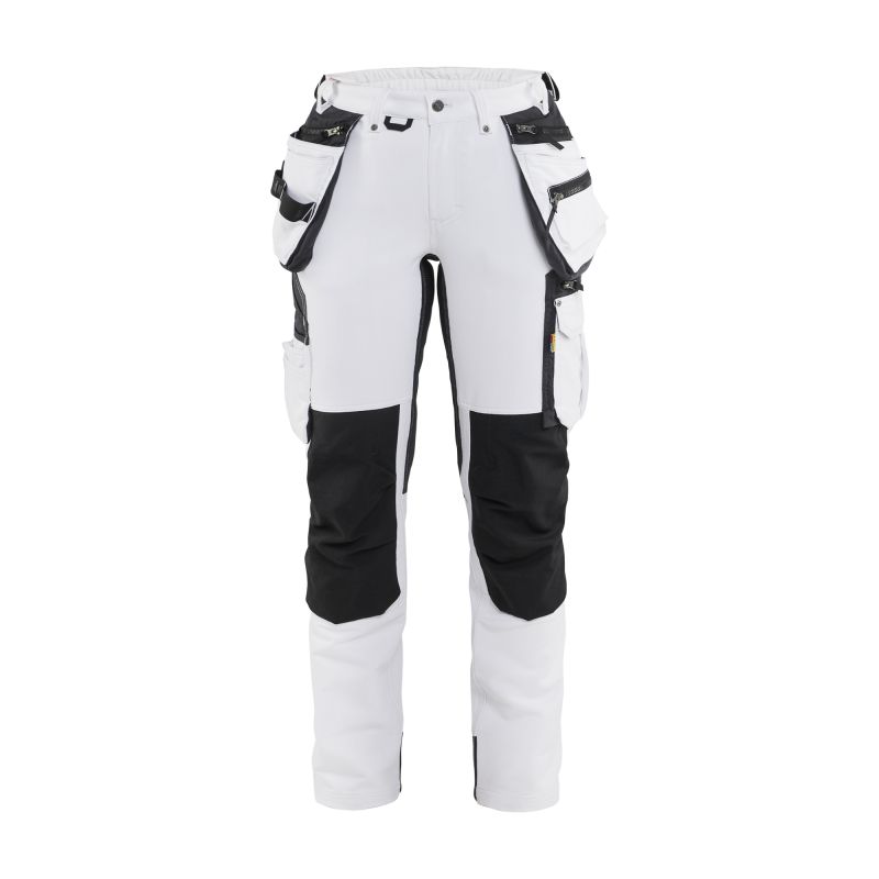 Pantalón de pintor elástico en 4 direcciones para mujer