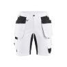Pantalón Corto De Pintor Elástico Para Mujer