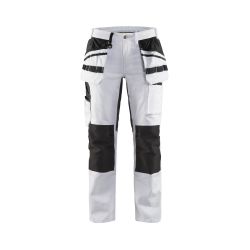 Pantalones de pintora para mujer con elástico