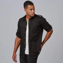 Camisa Unisex Manga Roll Up Michele | Union Workwear