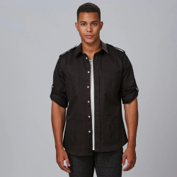 Camisa Unisex Manga Roll Up Michele | Union Workwear